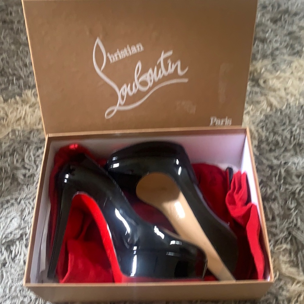 Louboutin Black Patent